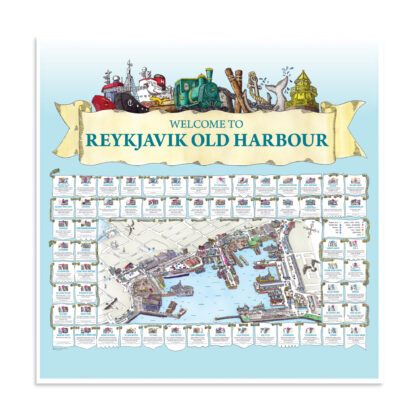 Reykjavik Harbor - Poster
